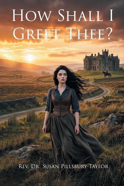 Paperback copy of "How Shall I Greet Thee?" by Christian Faith Publishing, featuring the book's cover design.