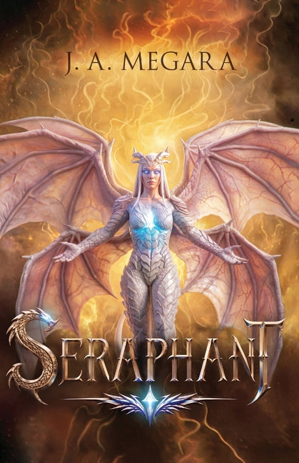 Paperback of Seraphant: The Cycle of the Darkened Thread by Jam3 Publications, featuring dark fantasy artwork on the cover.