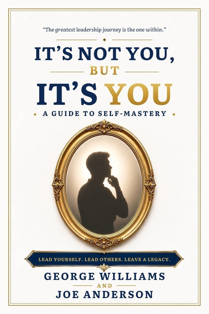 Paperback book titled "It's Not You, But It's You" by Common Sensor Publishing, featuring a cover with abstract design.