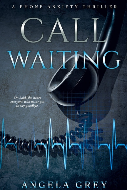 Paperback book titled "Call Waiting" published by Shady Oak Press, featuring a cover with abstract design and title text.