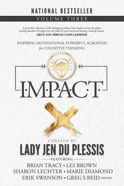 Paperback book titled "Impact: Inspiring Motivational Powerful Acronyms for Cognitive Thinking: Volume Three" by Joint Venture Publishing.