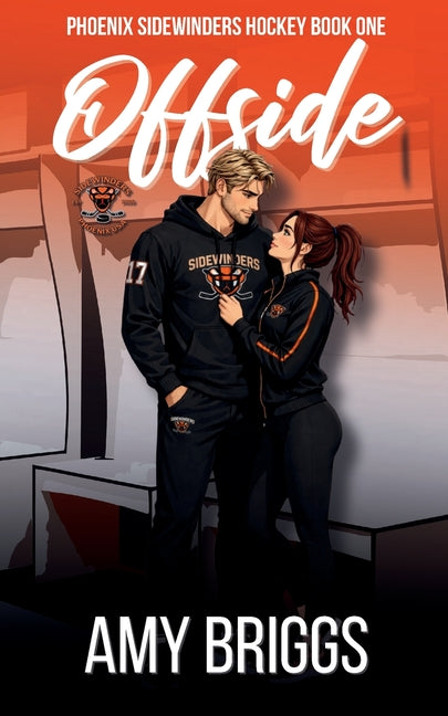 Paperback book titled "Offside" by Briggs Consulting LLC with a plain cover, shown in a close-up shot.