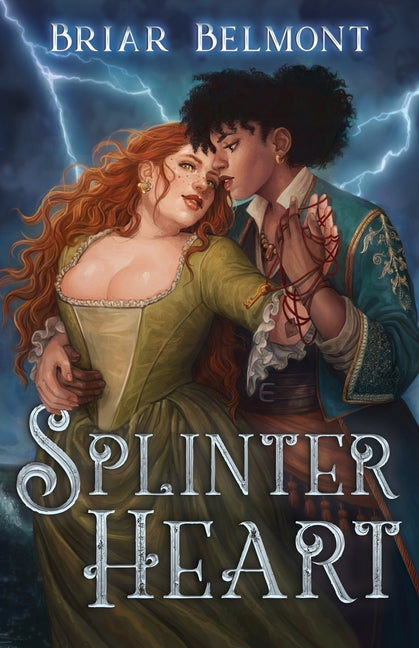 Paperback of Splinter Heart by Briar Belmont featuring a dark, artistic cover with a heart design and mysterious imagery.