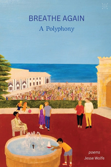 Paperback of Breathe Again: A Polyphony by Cathexis Northwest Press, featuring a colorful cover design.