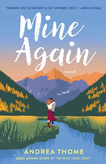 Paperback of Mine Again novel by Hesse Creek Media, featuring a cover with abstract artwork and the book title.