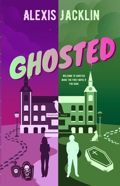 Paperback of "Ghosted" by Olive Press Publishing, featuring the book cover with title and author details.