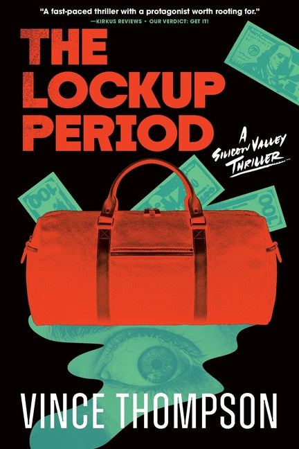 Paperback titled "The Lockup Period" by Dubious Ventures Press, featuring a cover with abstract art and bold typography.