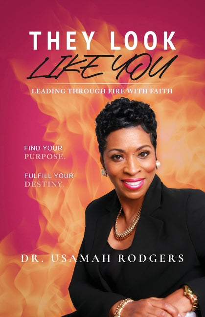 Paperback book titled "They Look Like You: Leading Through Fire With Faith" by Plurapreneur Blaqbrand Publishing, cover image.