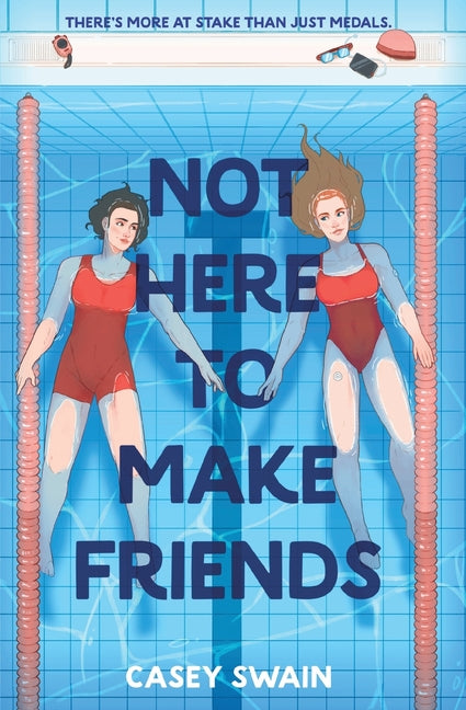Paperback book titled "Not Here to Make Friends" by Funky Jules Books, featuring a colorful cover design.