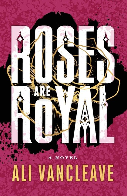 Paperback book titled Roses are Royal by Disco Books featuring a floral cover with red and pink roses.