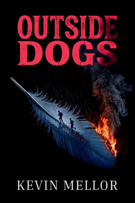 Paperback book titled "Outside Dogs" by Paledark Books, featuring a cover illustration of dogs outdoors.
