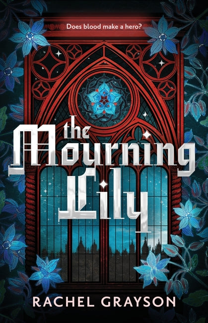 Paperback copy of The Mourning Lily by Paleolithic Press, featuring a cover with floral and somber design elements.