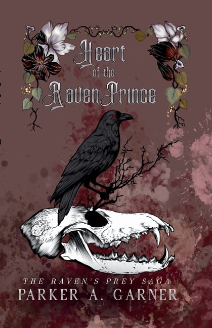 Paperback book titled Heart of the Raven Prince by Little Fox Publishing, featuring a dark, mysterious cover with Raven imagery.