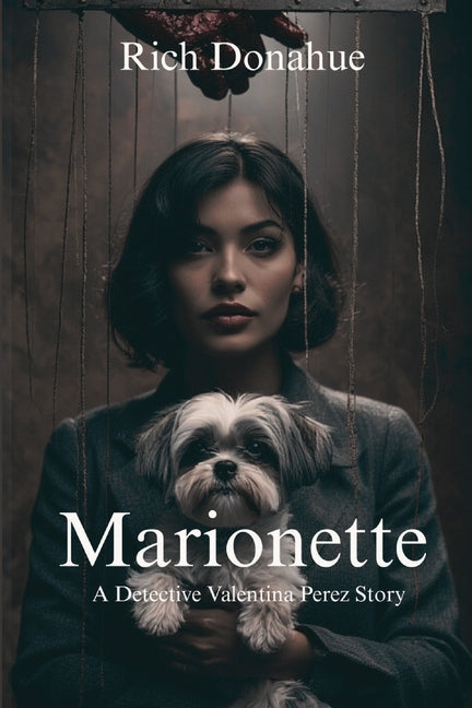 Paperback marionette book by Rich Donahue featuring a colorful puppet on the cover.