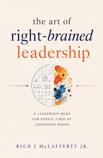 Paperback of The Art of Right-Brained Leadership by Living Systems Press, featuring the book cover with title and author text.