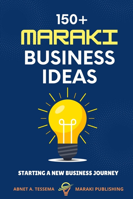 Paperback book titled "Maraki Business Ideas" by Maraki Publishing with a clean cover design.