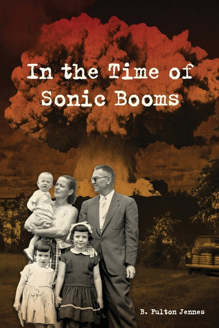 Paperback of "In the Time of Sonic Booms" poetry collection by Grayson Books, featuring abstract cover art and textured pages.