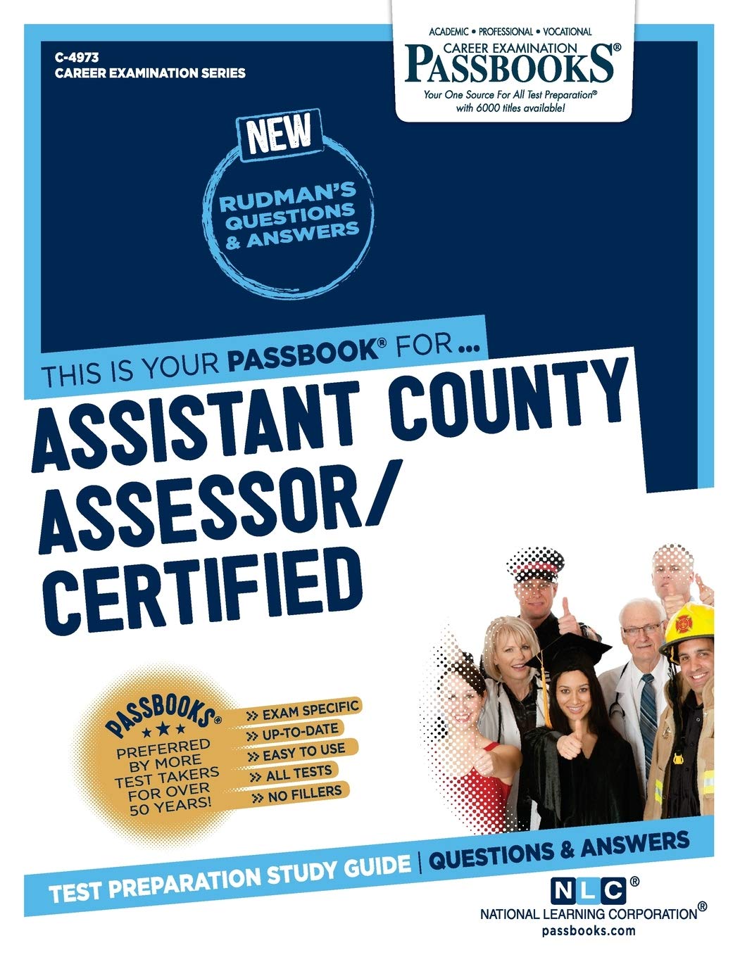 Assistant County Assessor/Certified (C-4973) - Passbooks Study Guide Volume 4973 (Career Examination) - SureShot Books Publishing LLC