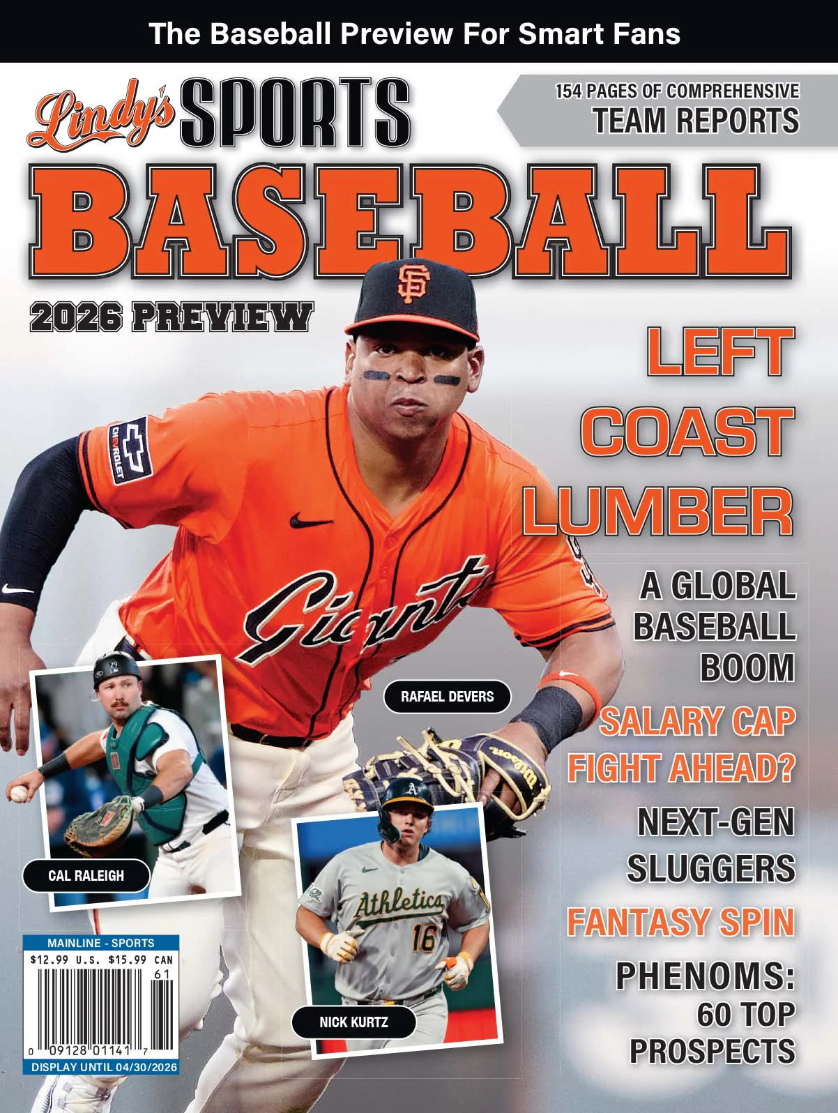 2026 Lindy's Baseball Preview Magazine / Covers Vary - SureShot Books Publishing LLC