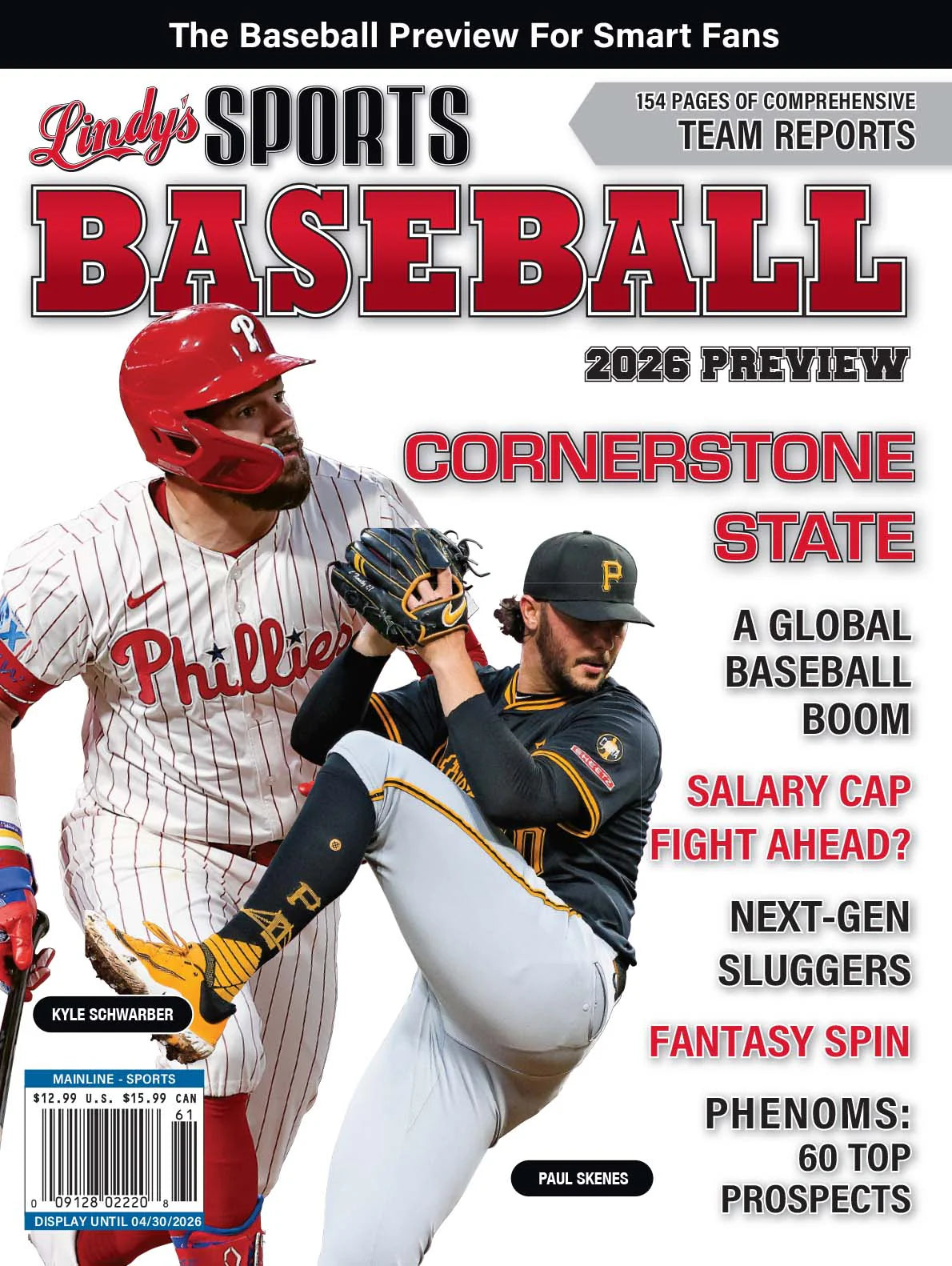 2026 Lindy's Baseball Preview Magazine / Covers Vary - SureShot Books Publishing LLC