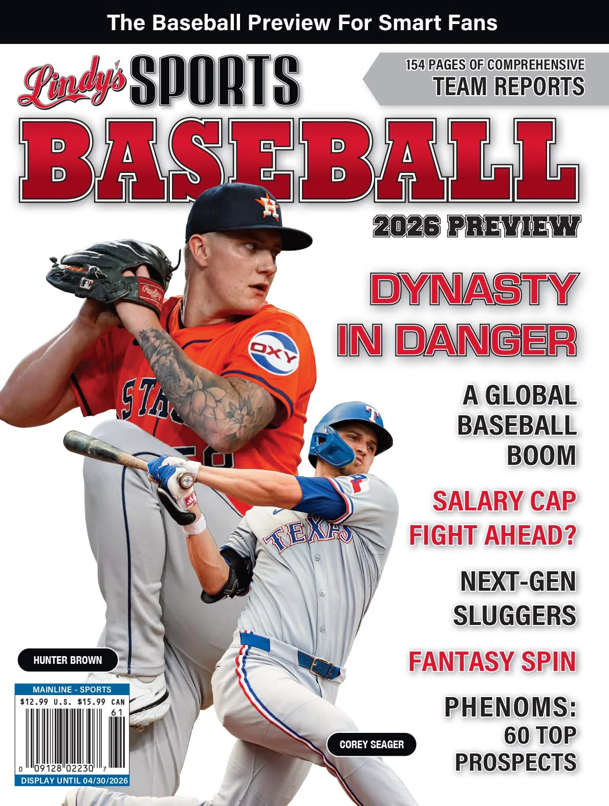 2026 Lindy's Baseball Preview Magazine / Covers Vary - SureShot Books Publishing LLC