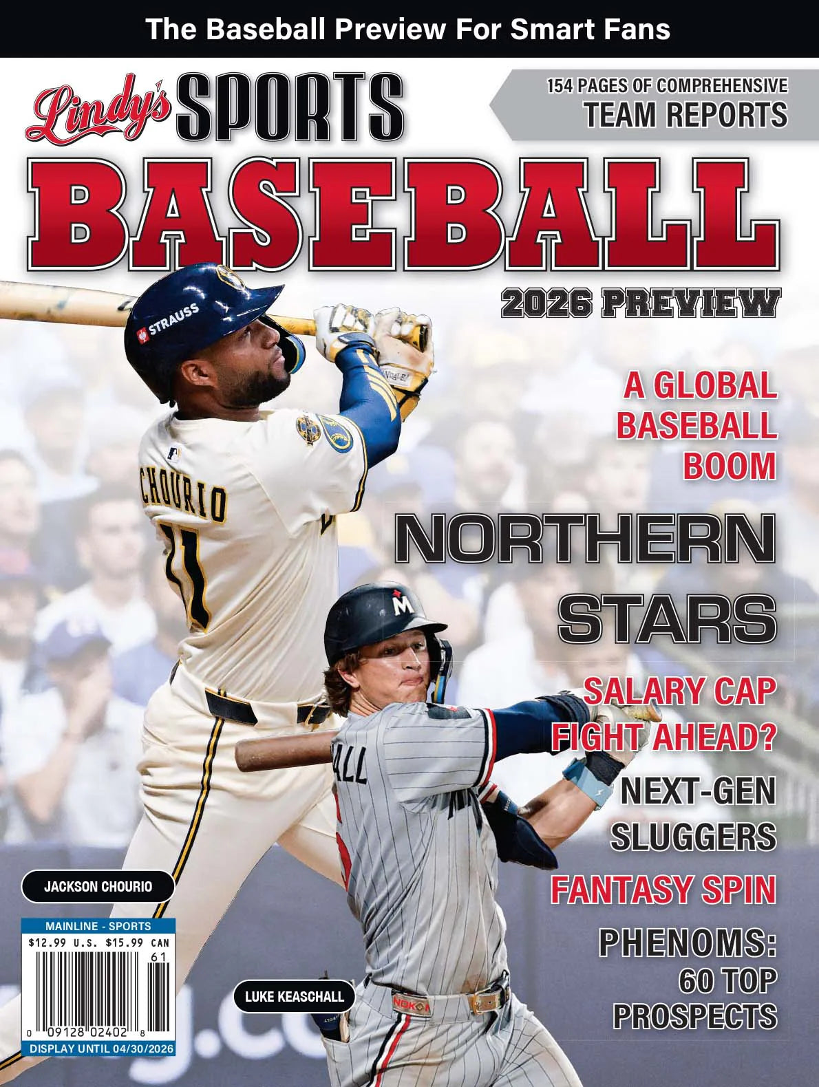 2026 Lindy's Baseball Preview Magazine / Covers Vary - SureShot Books Publishing LLC