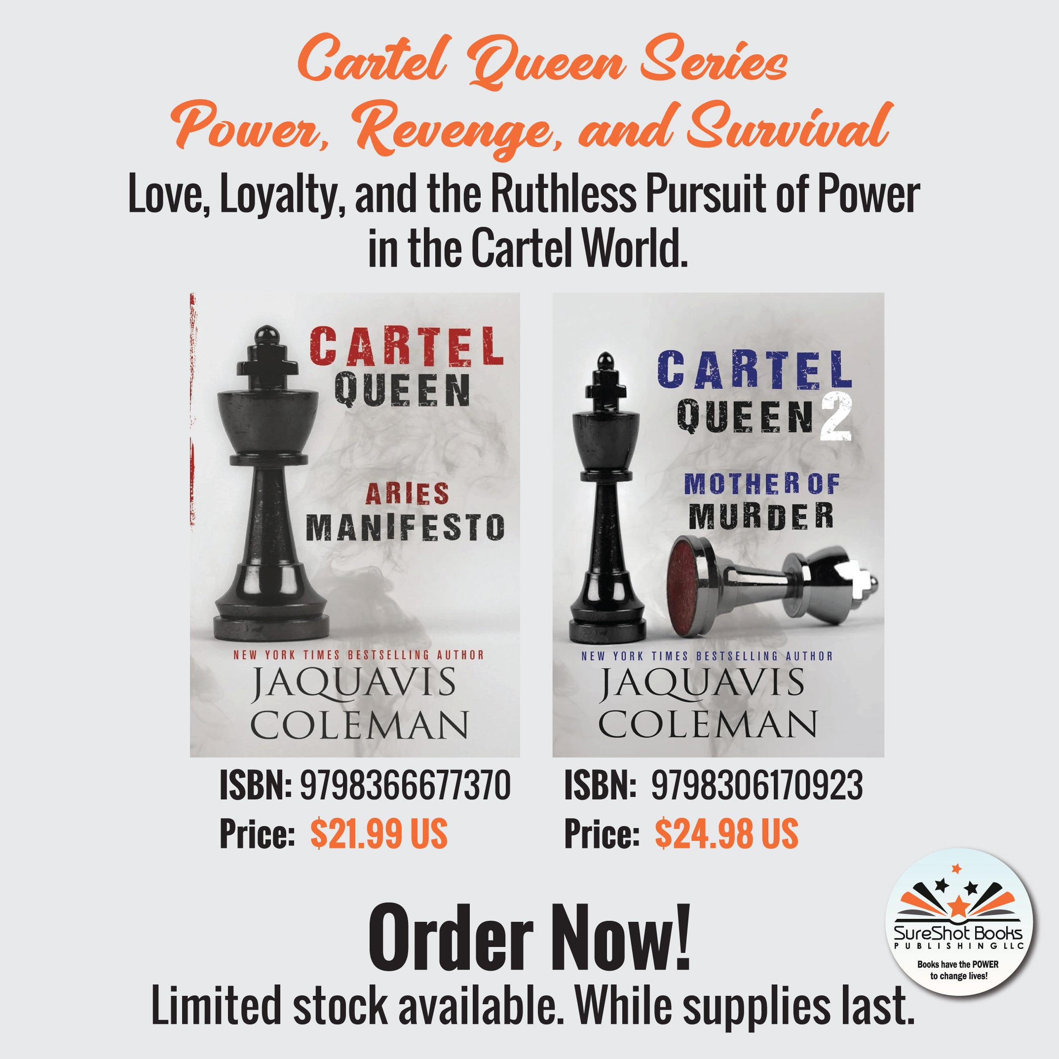 Cartel Queen Series - Power, Revenge, and Survival - Love, Loyalty, and the Ruthless Pursuit of Power in the Cartel World