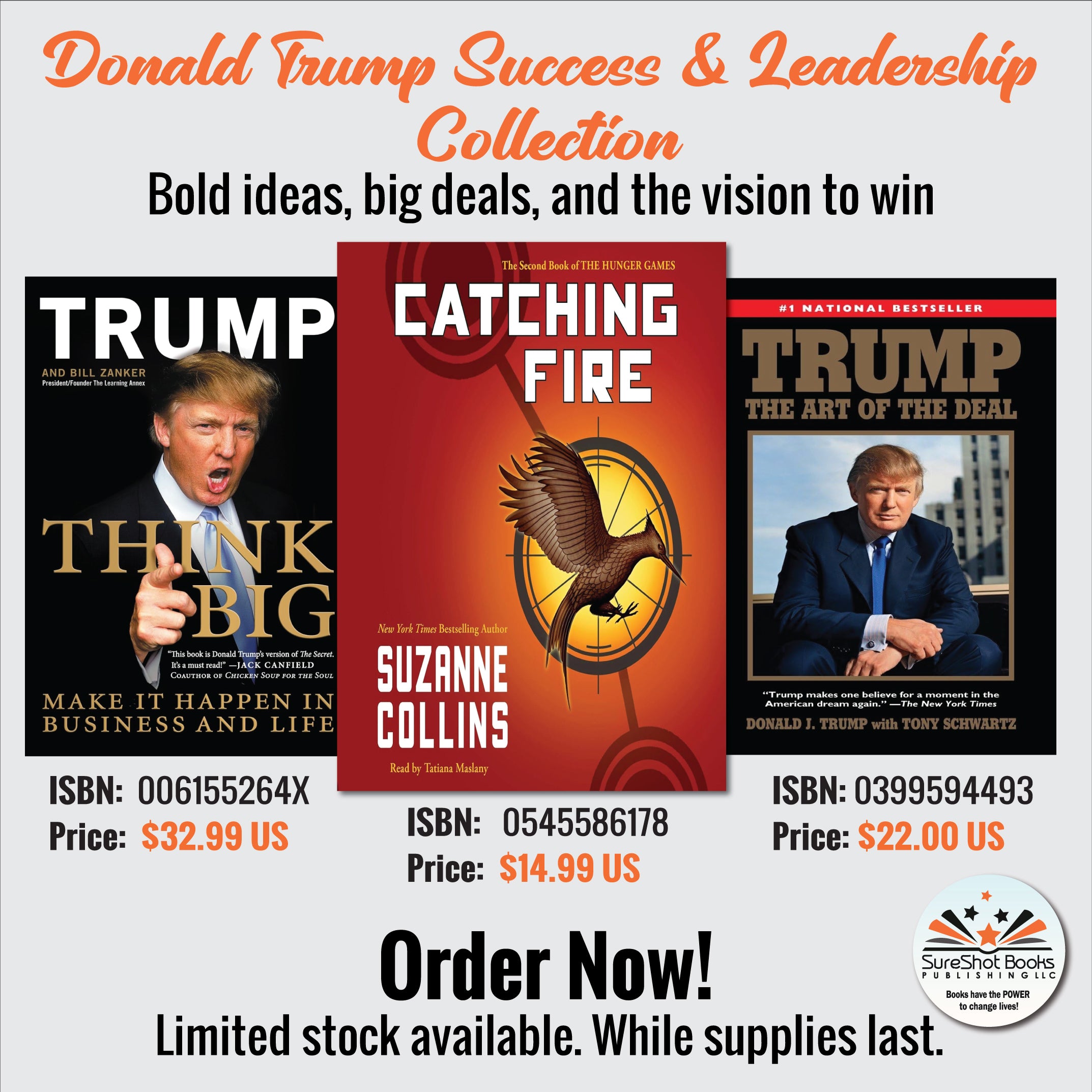Donald Trump Success & Leadership Collection - Bold ideas, big deals, and the vision to win