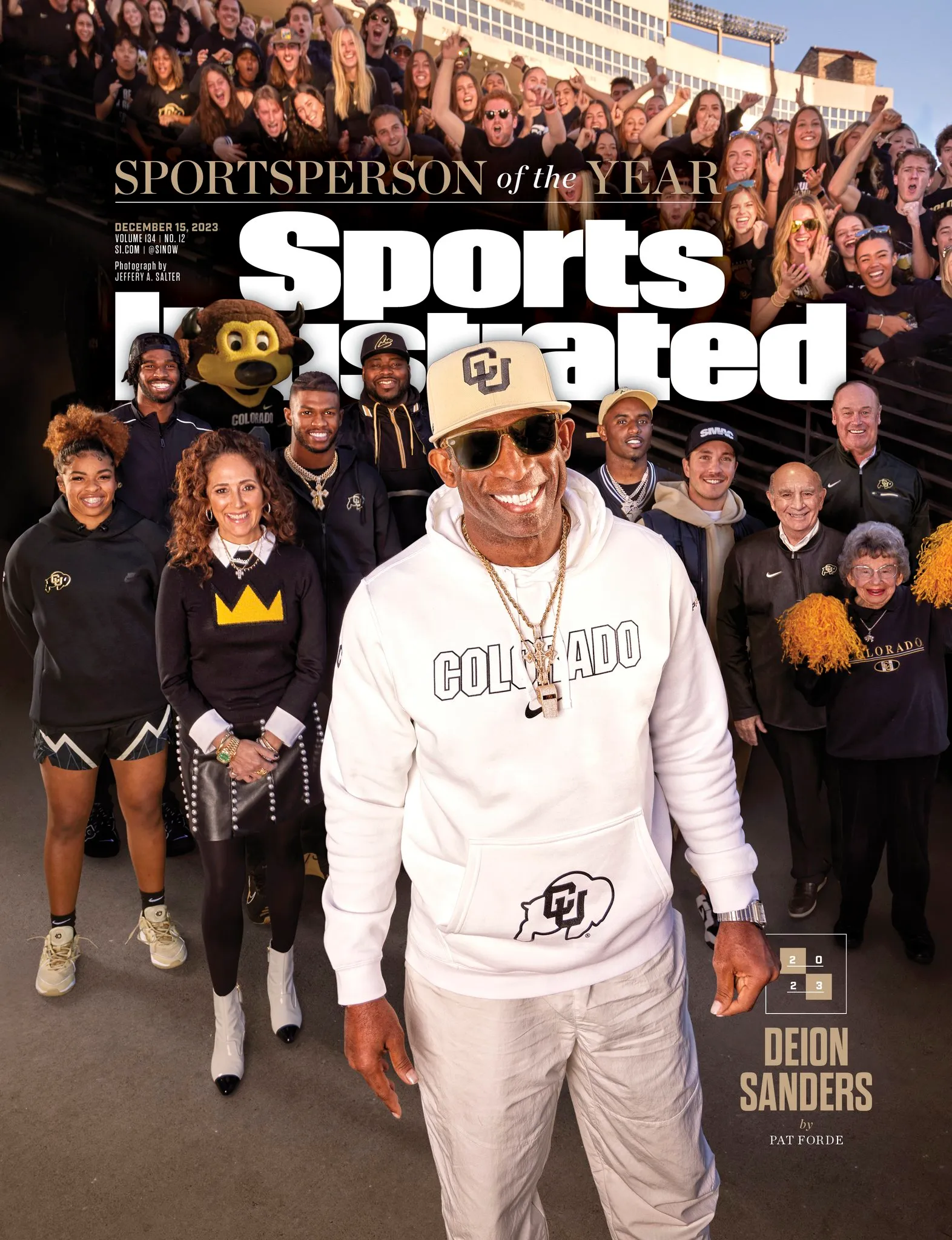 Deion Sanders named Sports Illustrated Sportsperson of the Year - SureShot Books Publishing LLC