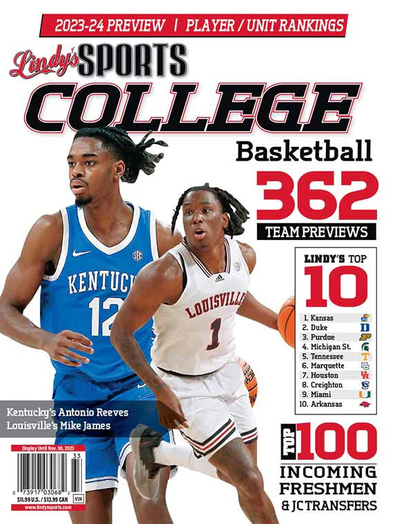 Lindy's Sports 2023-24 College Basketball Magazine - PRE ORDER - SureShot Books Publishing LLC