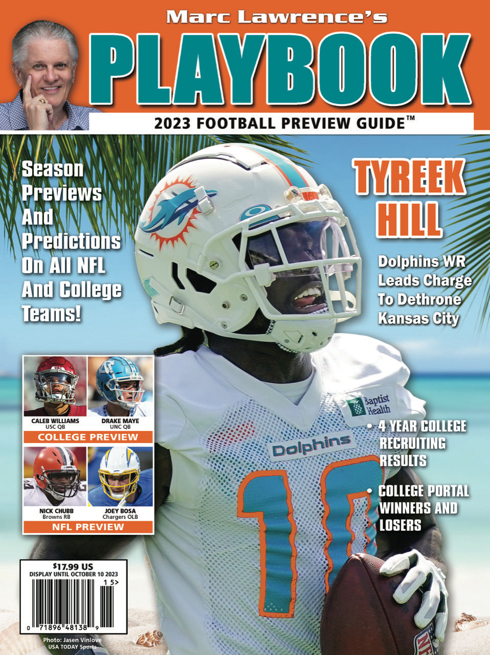 Marc Lawrence 2023-2024 Playbook Football Newsletter - Half Year - SureShot Books Publishing LLC
