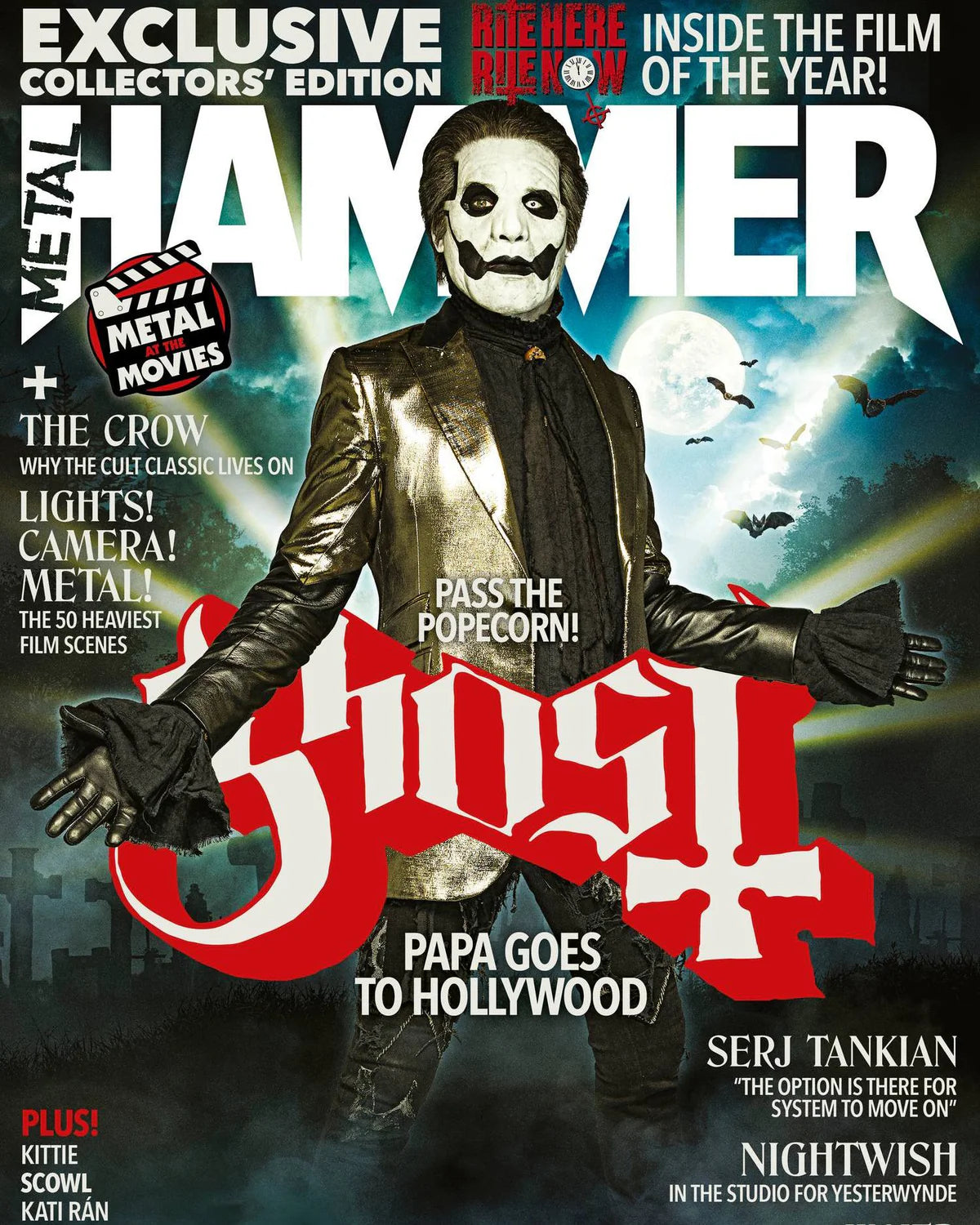 Metal Hammer Magazine Single Issue Magazines Metal Hammer Magazine Ghost - Papa Goes to Hollywood