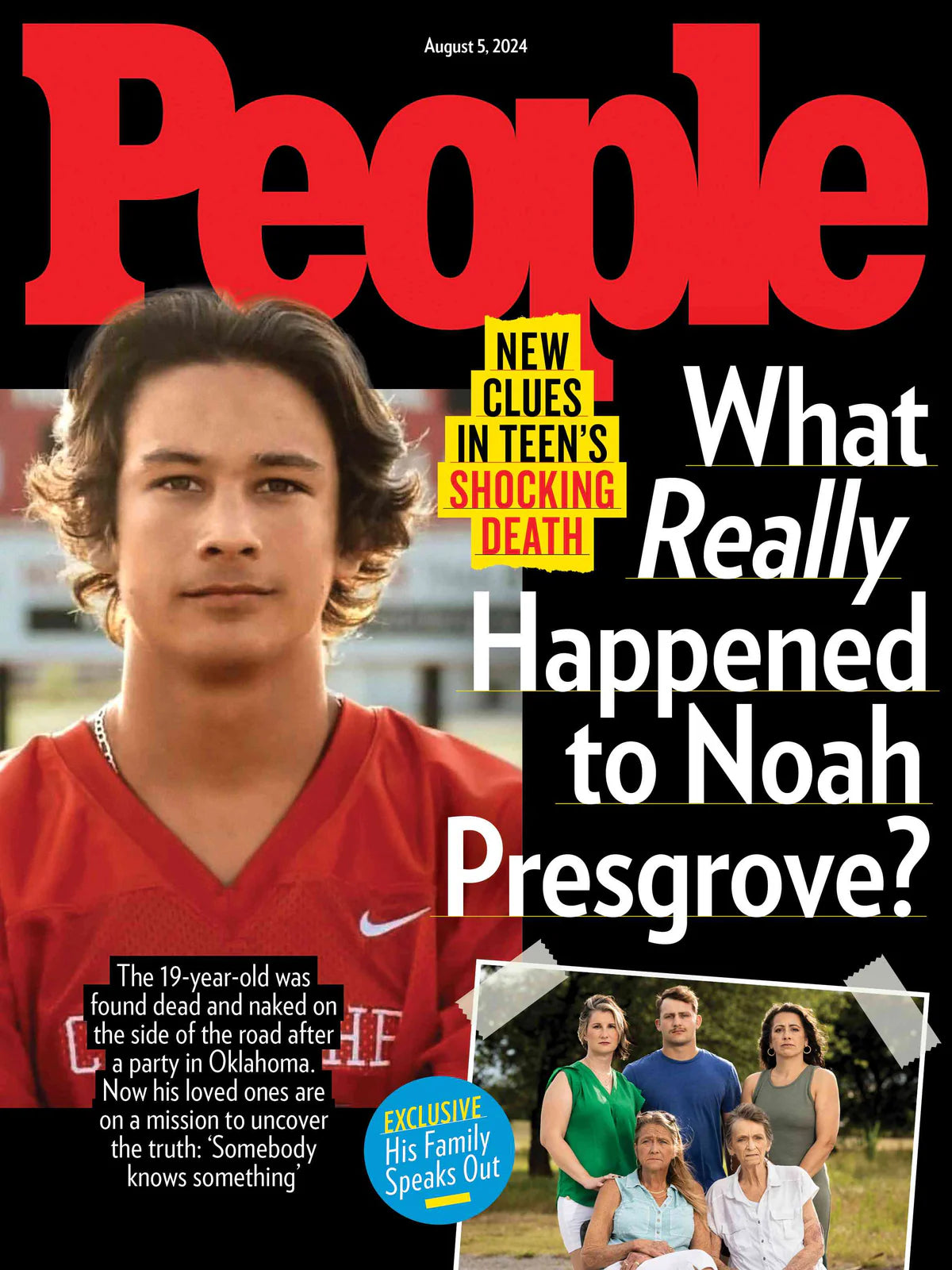 People Magazine Single Issue Magazines People Magazine What Really Happened To Noah - Aug 2024