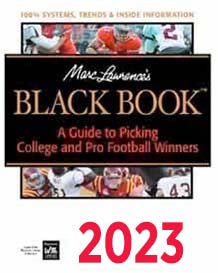 2023 Playbook Football Pick 3 Special Black Book, Stat Log Book & Magazine - SureShot Books Publishing LLC
