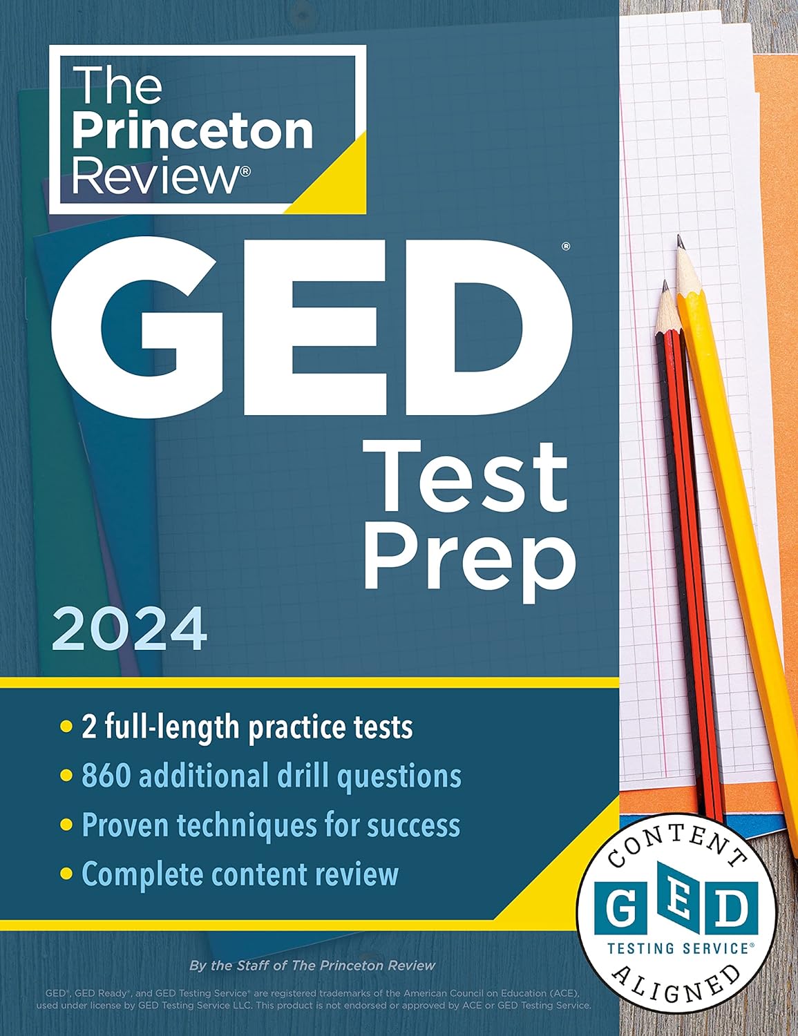 Princeton Review GED Test Prep, 2024: 2 Practice Tests + Review & Techniques + Online Features (College Test Preparation) - SureShot Books Publishing LLC