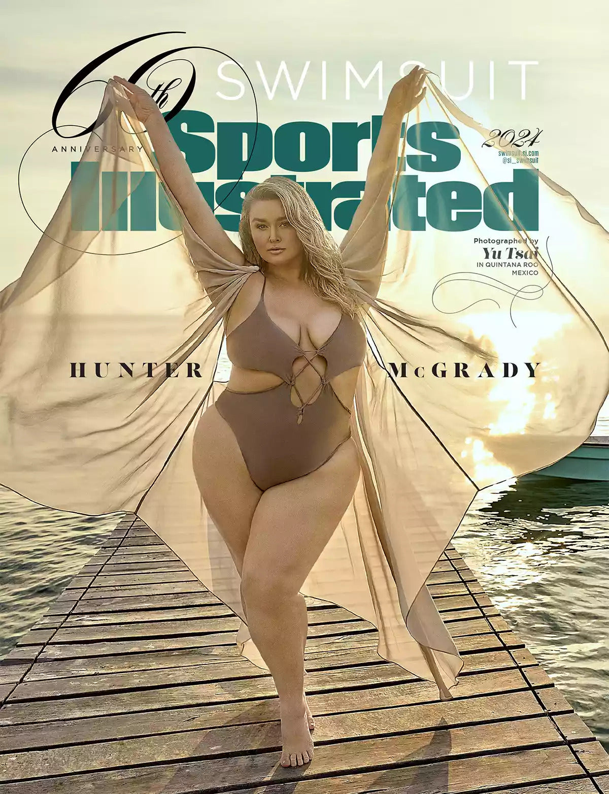 Sports Illustrated Swimsuit Edition 2024 Hunter McGrady - SureShot Books Publishing LLC