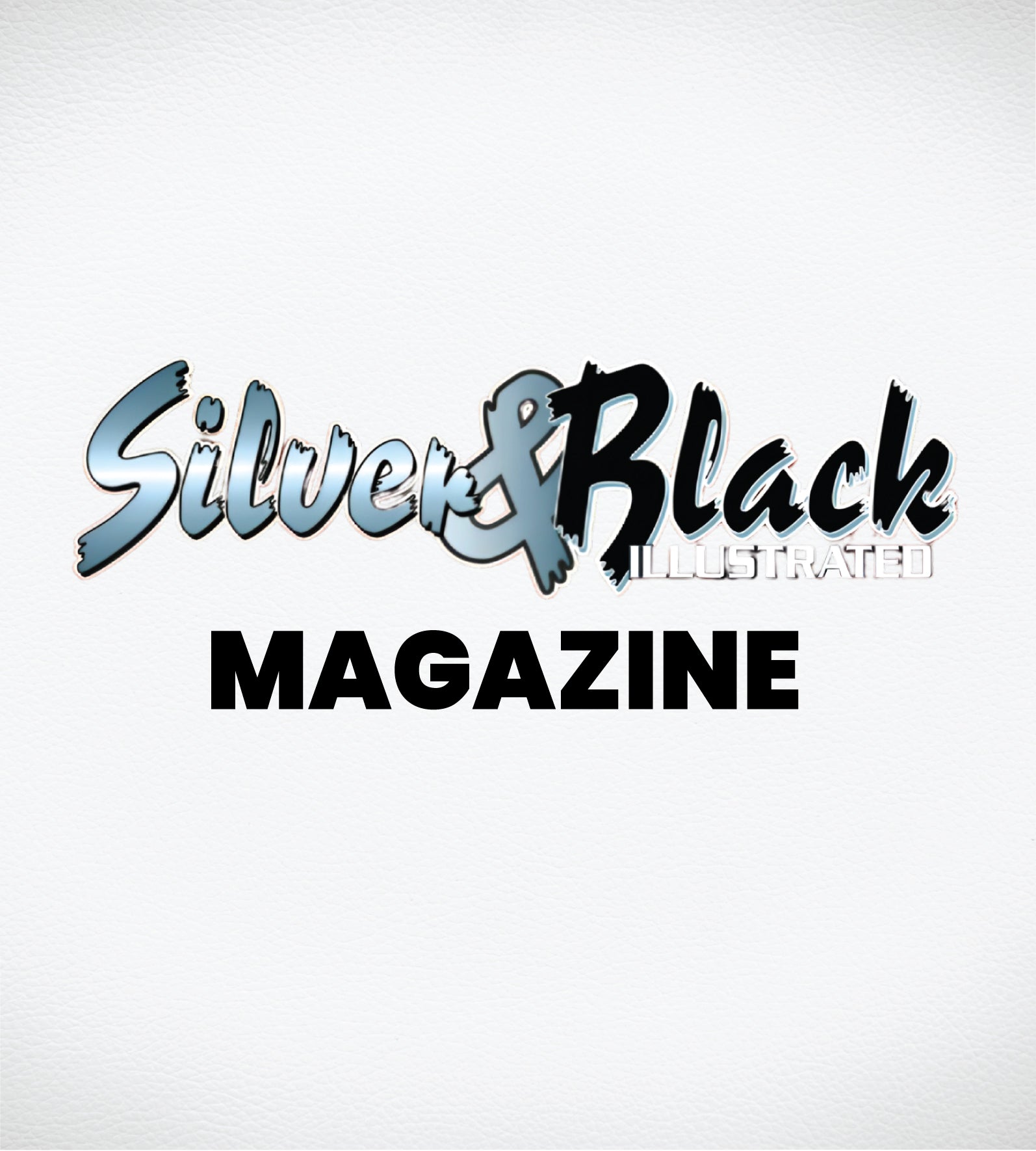 Silver & Black Illustrated