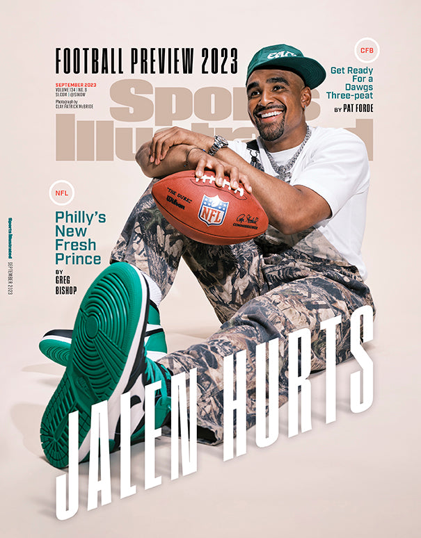Sports Illustrated Magazine Football Preview 2023 - JALEN HURTS - SureShot Books Publishing LLC