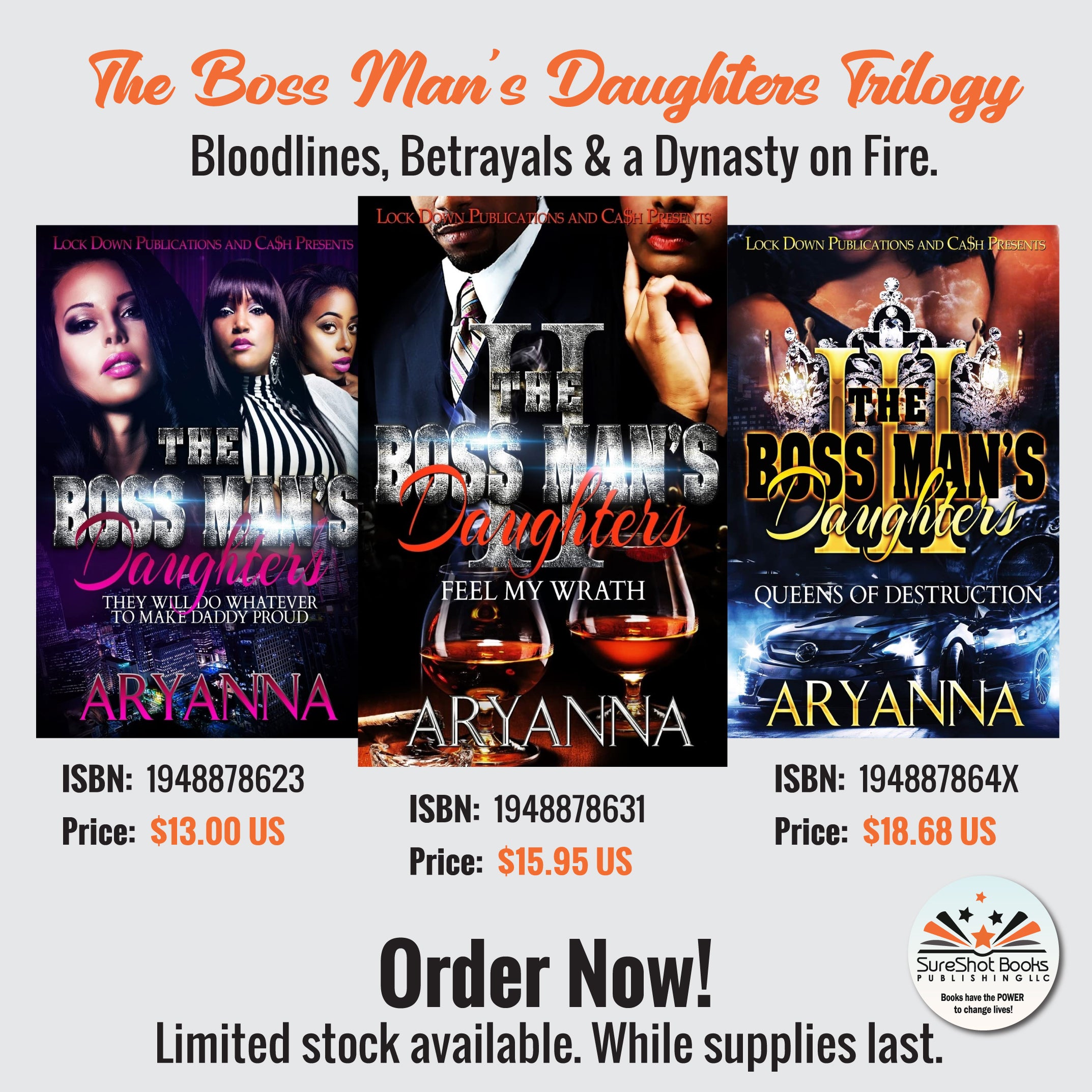 The Boss Man's Daughters Trilogy - Bloodlines, Betrayals & a Dynasty on Fire
