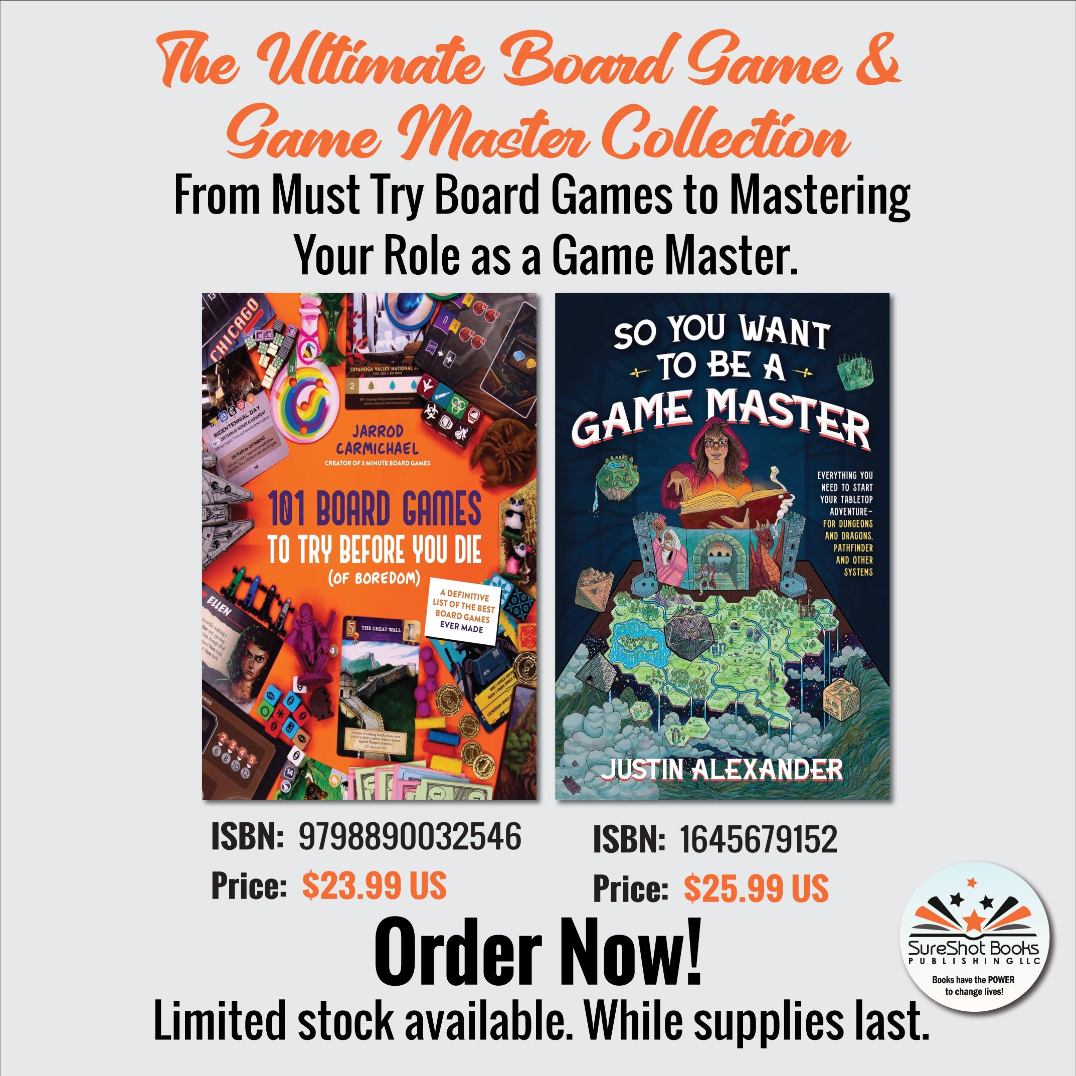 The Ultimate Board Game & Game Master Collection - From Must Try Board Games to Mastering Your Role as a Game Master