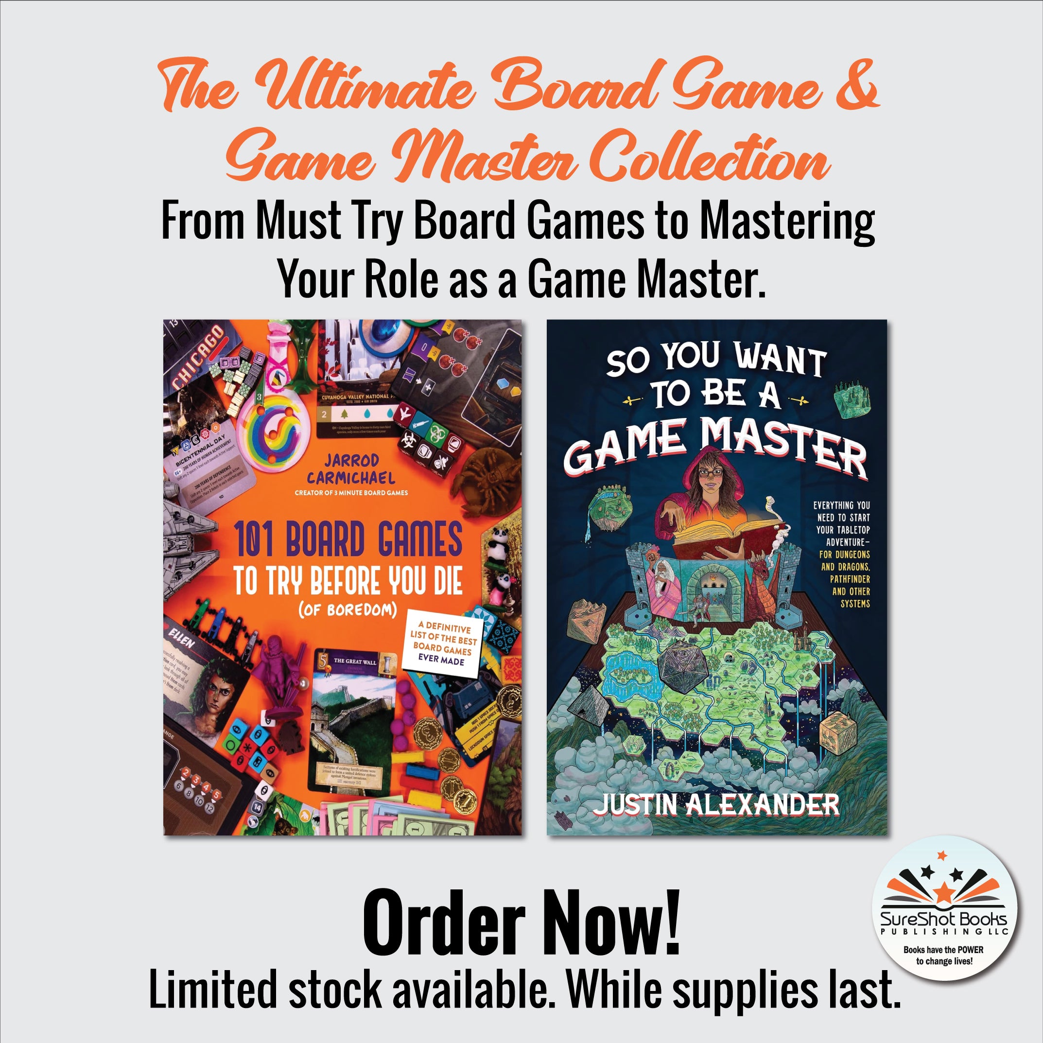 The Ultimate Board Game & Game Master Collection - From Must Try Board Games to Mastering Your Role as a Game Master - SureShot Books Publishing LLC
