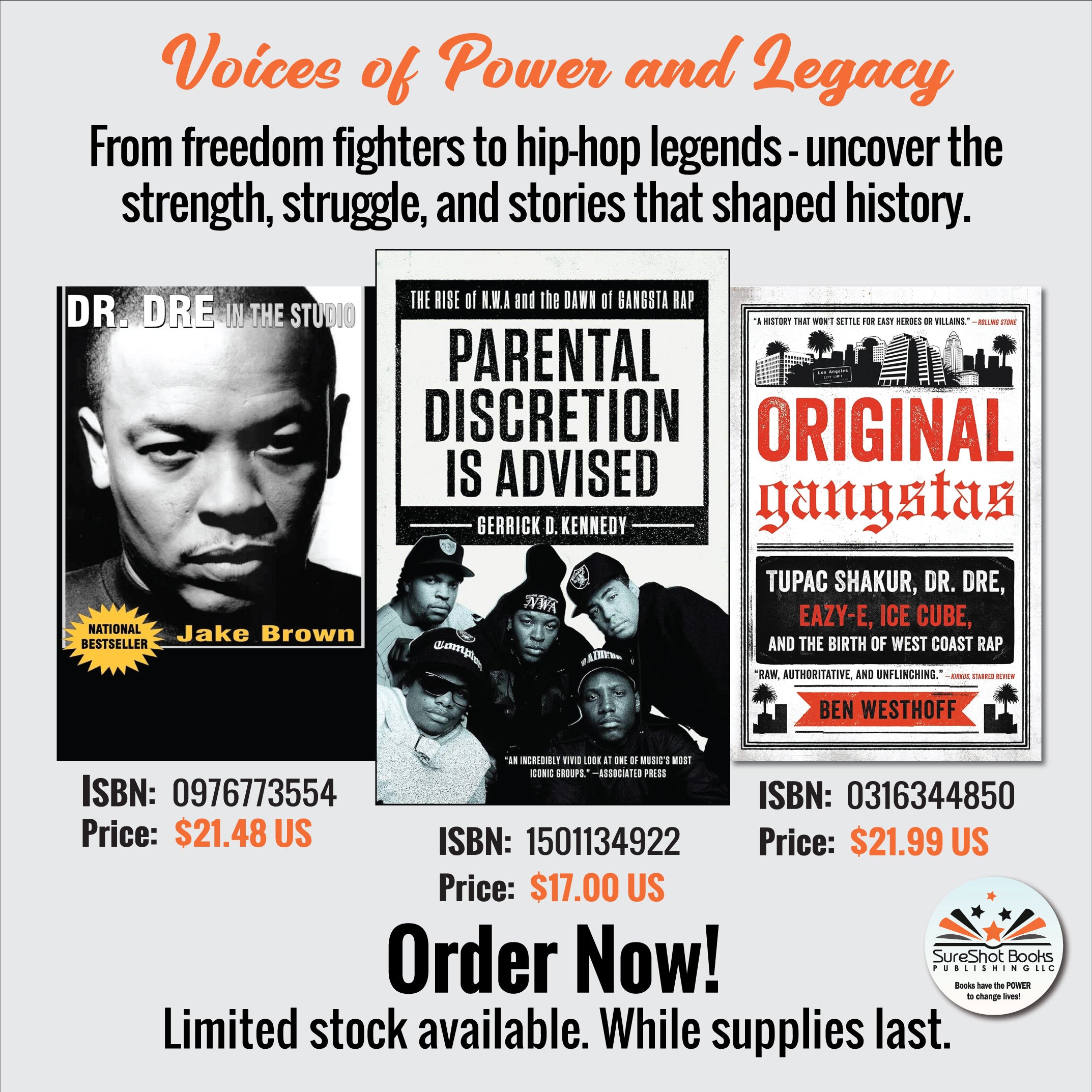 Voices of Power and Legacy - From freedom fighters to hip-hop legends - uncover the strength, struggle, and stories that shaped history