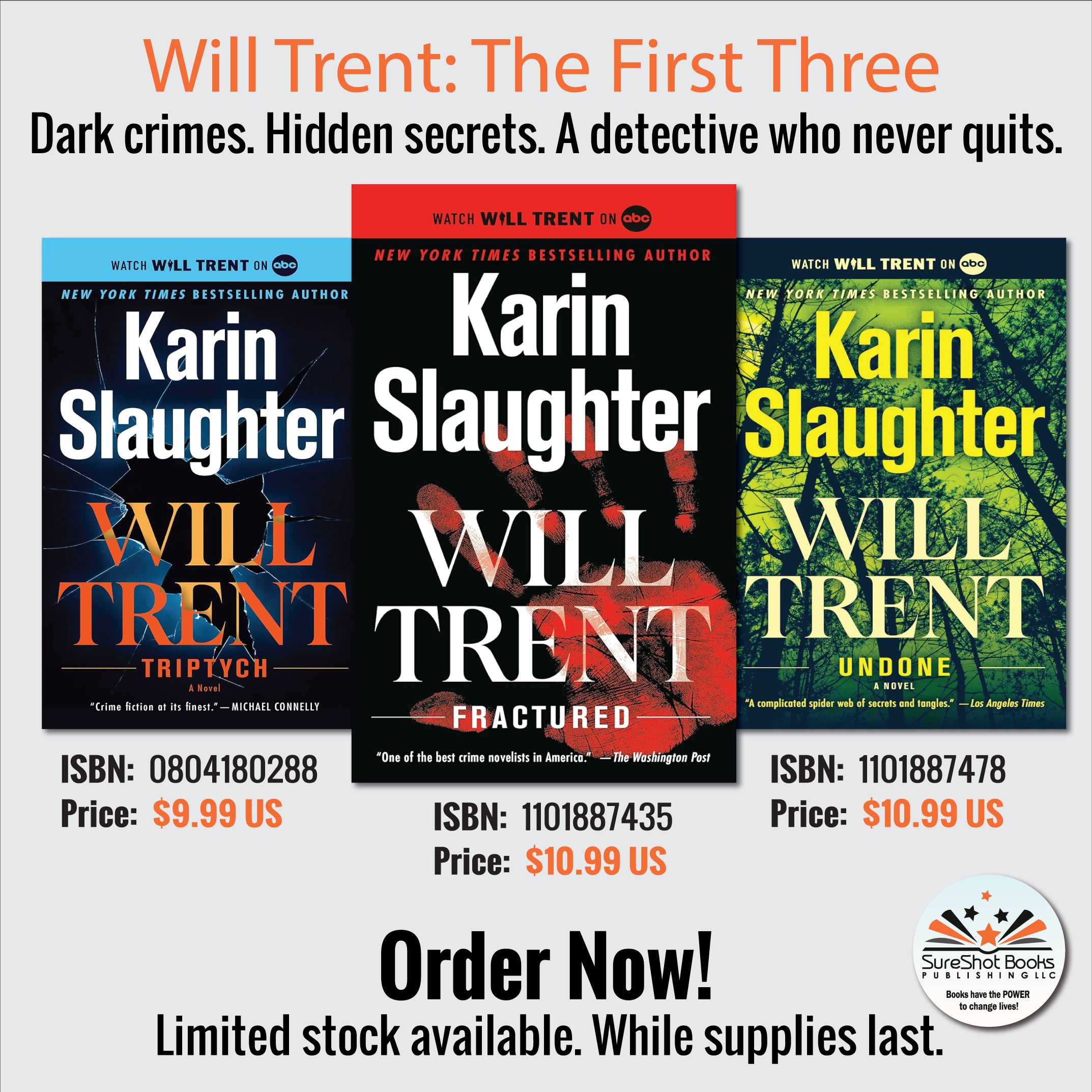 Will Trent: The First Three - Dark crimes. Hidden secrets. A detective who never quits - SureShot Books Publishing LLC