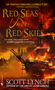 Cover image of "Red Seas Under Red Skies" by SureShot Books, featuring dark ocean waves and a ship silhouette.