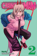 Chainsaw Man Vol. 2 manga cover featuring dynamic artwork and characters, published by SureShot Books Publishing LLC.