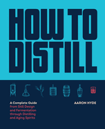 Cover image of "How to Distill" book by SureShot Books, showing a detailed illustration of a still used for distilling spirits.