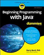 Cover image of "Beginning Programming with Java for Dummies" book by SureShot Books Publishing LLC, featuring the book's title and design.