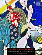 A detailed ukiyo-e print from "Cruelty and Carnage" by Yoshiiku, showcasing vivid, traditional Japanese superviolent artwork.