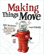 Animation of DIY mechanical parts from Making Things Move by SureShot Books, showing gears and moving components for inventors and hobbyists.