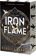Iron Flame (Empyrean #2) book by SureShot Books Publishing LLC showing the cover art